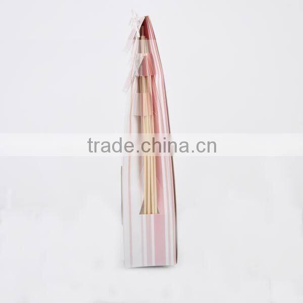 Home fragrance Aroma Reed Diffuser with glass bottle SA-1962