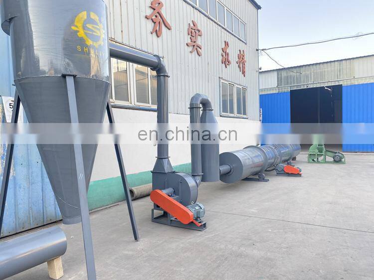 High efficiency secadora de madera drying equipment wood heater sawdust dryer rotary drum dryer