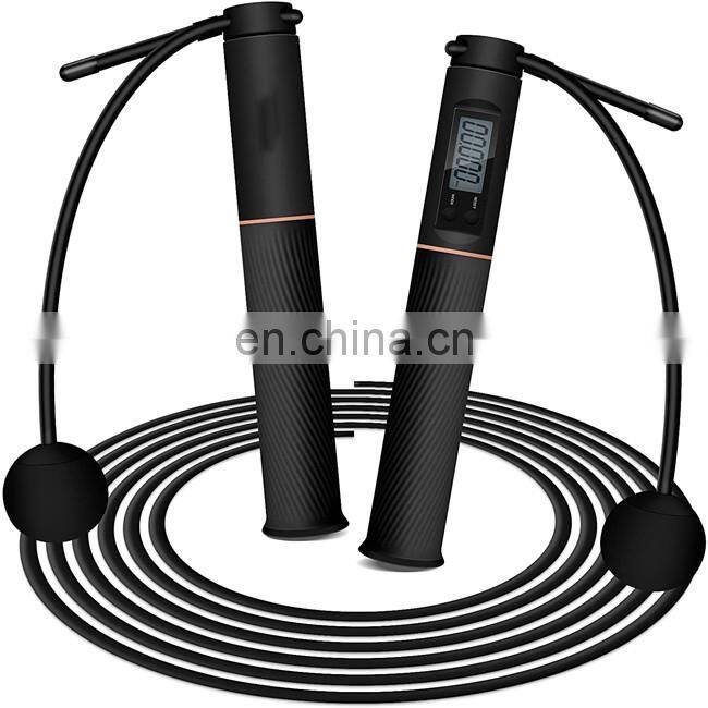 9.9ft Digital Weighted Skipping Ropes,Cordless Counting Jumping Rope