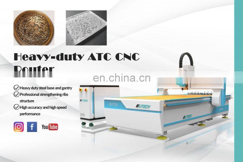 automatic tool change ATC CNC Router cnc nesting machine for wood