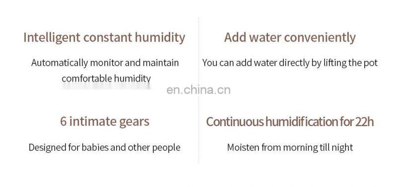 New Mijia Deerma Fog free air humidifier 510ml/h intelligent household mute bedroom water air conditioner pregnant women and inf