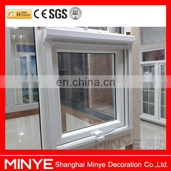 German Style House Windows Aluminum Top Hung Window Made in China