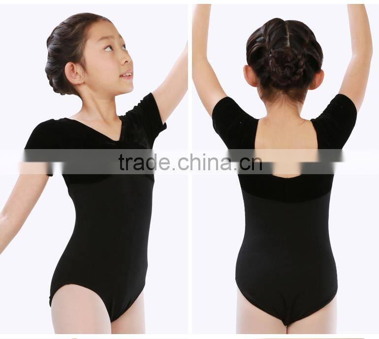 Girls Kids Wholesale Velvet Ballet Dance Leotards