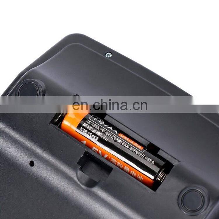 Factory Supply Original Dexin 12 Digit Dual Power Desk Real Solar Energy Cheap Two Power AA Battery Desktop Office Calculator