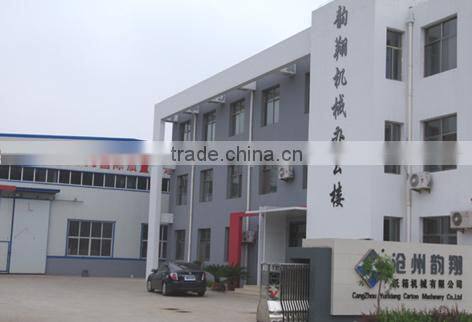 high speed printer slotter die cutter machine