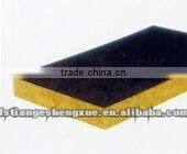 sound insulation rock wool yellow panel