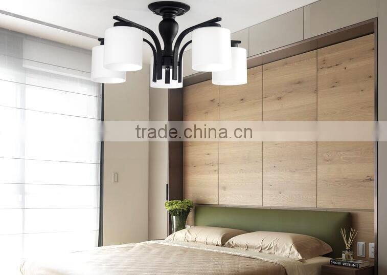 2016 new wrought iron candle chandelier lightingZH-6049