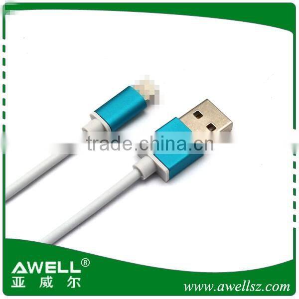 New arrival aluminium shell USB Cable for iphone 5/6/6s/6plus cable Charging & Syncing Devices