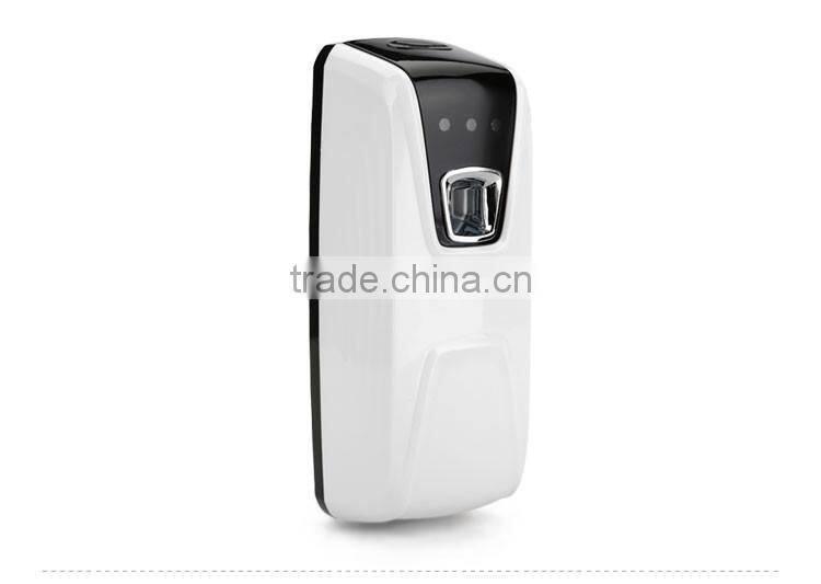 hotel battery aerosol dispenser automaict light sensor lockable telecontrol perfume dispenser