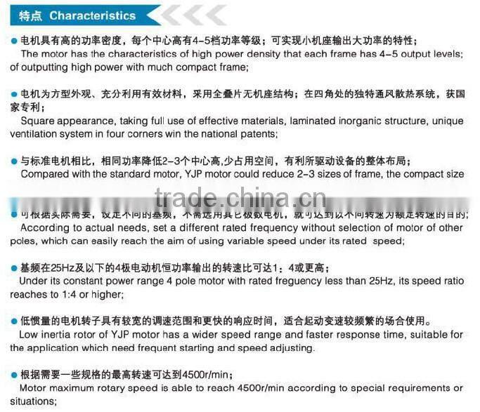 tubular motor Motor outboard motor DC Motor Y Series 6KV Squirrel Cage High Voltage three phase asynchronous motor (355-630)mm)