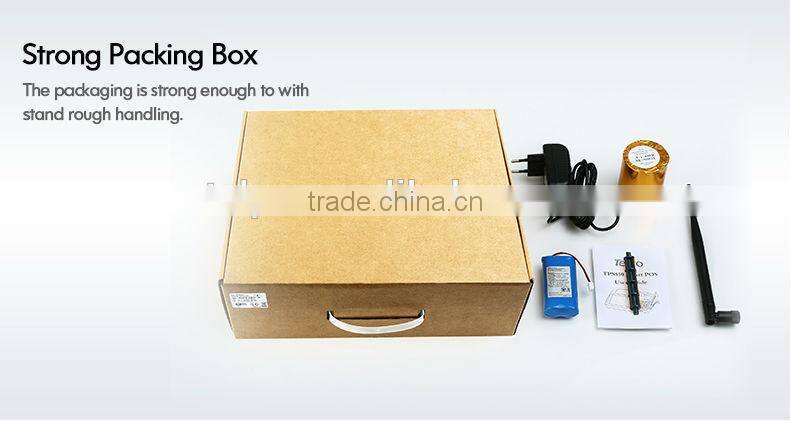 Telpo TPS550 7' lcd with barcode 1D/2D and finger reader wifi/ wcdma wireless android pos terminal