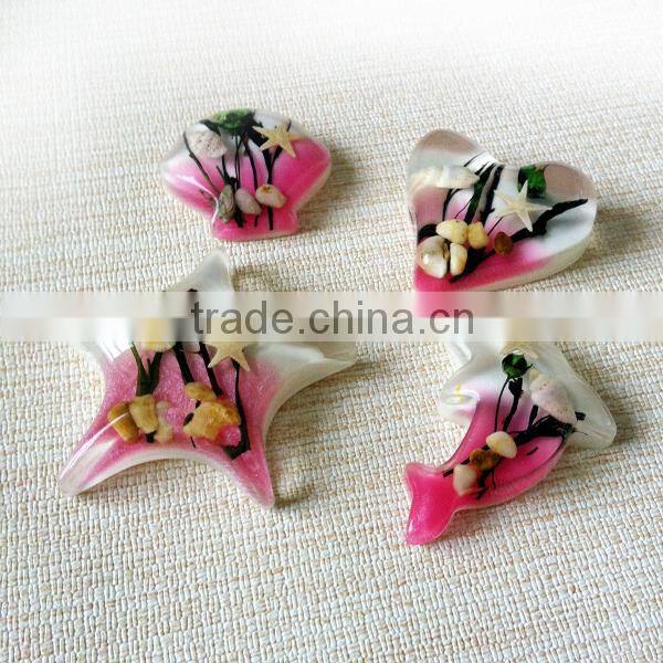 China Factory High Quality Expoxy Fridge Magnet with Sea-life