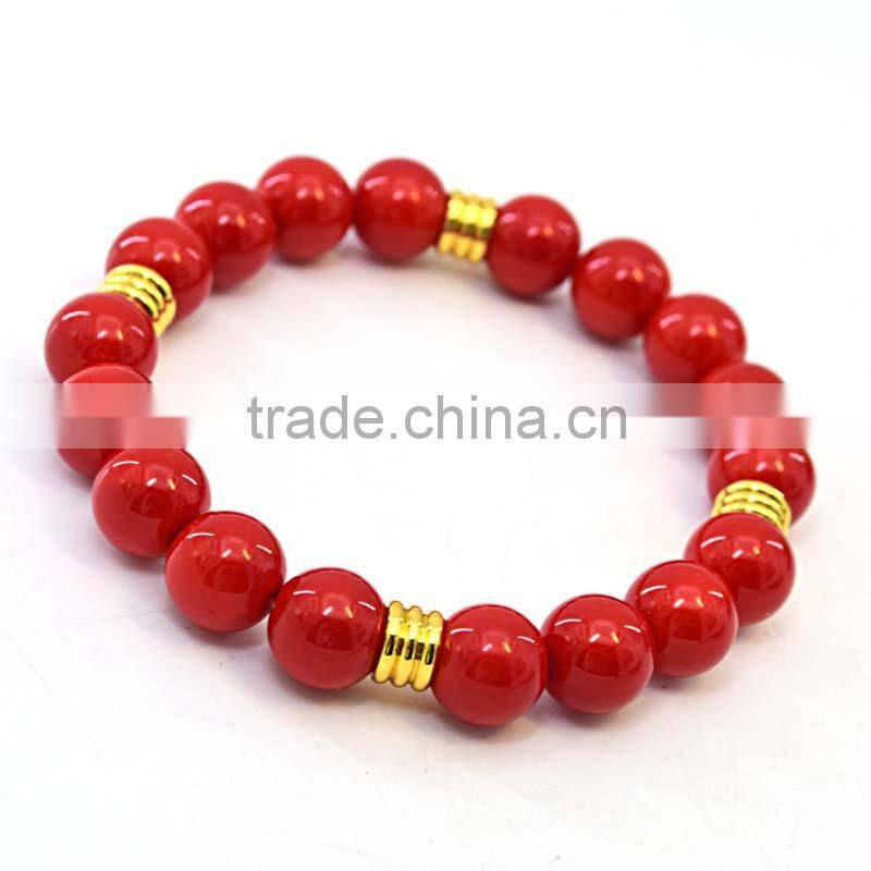 new gold chain design for men wristband Cat's eye opal beads bracelet bangle