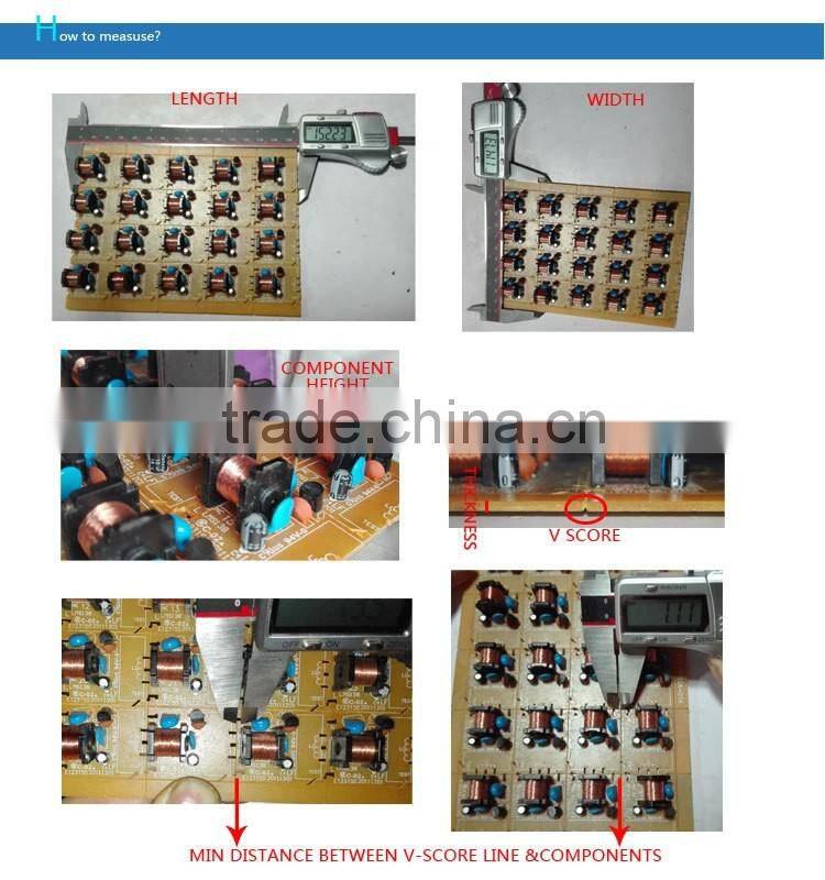 Alum PCB Separator Machine separation pcb without stress