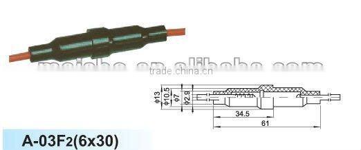 15A 250V wire lead 5x20mm fuse holder