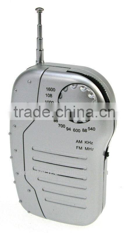Special Price Small Pocket AM FM Radio Metal Antenna
