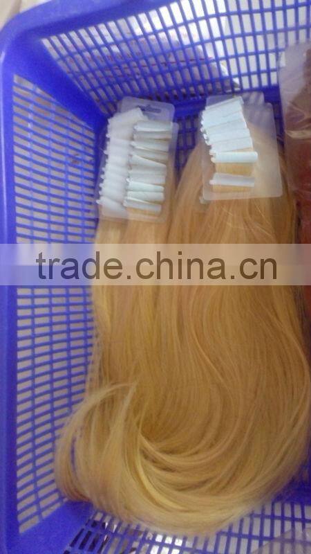 Wholesale Factory Cheap High Quality virgin hair tape hair extensions