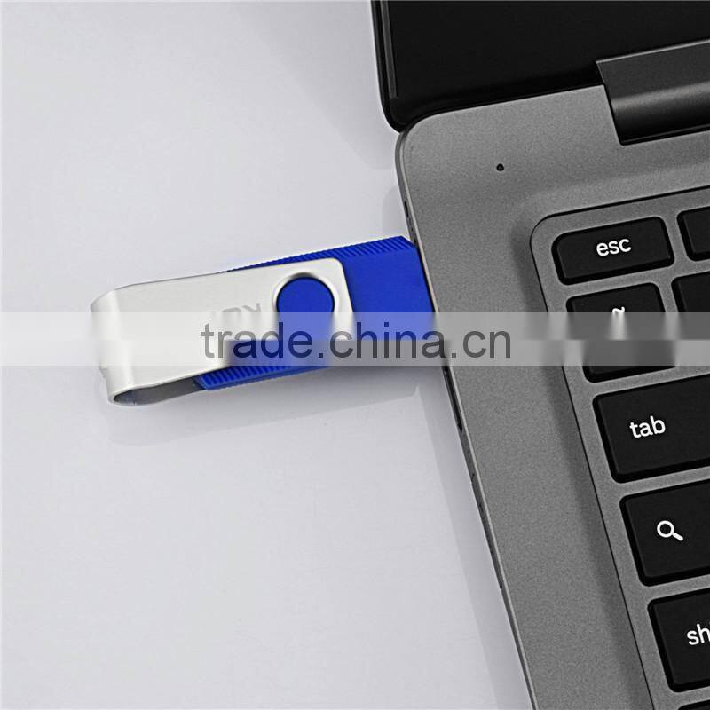 Cheap Colourful promotional gift swivel 1gb usb flash drive