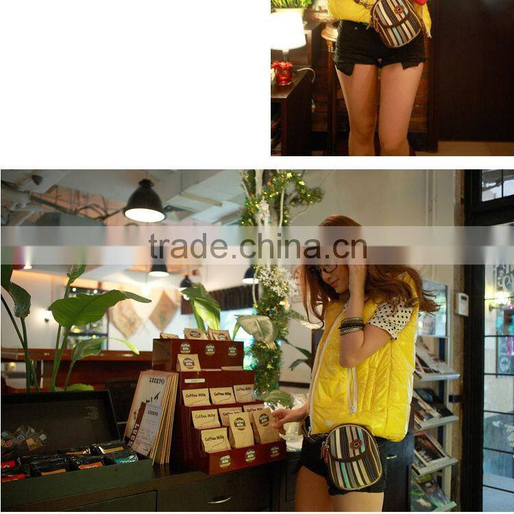 Newest Designer Popular Good Quality Canvas waist pouch/waist belt bag/waist bag