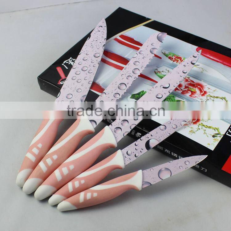 Fashion Printing kitchen knife set