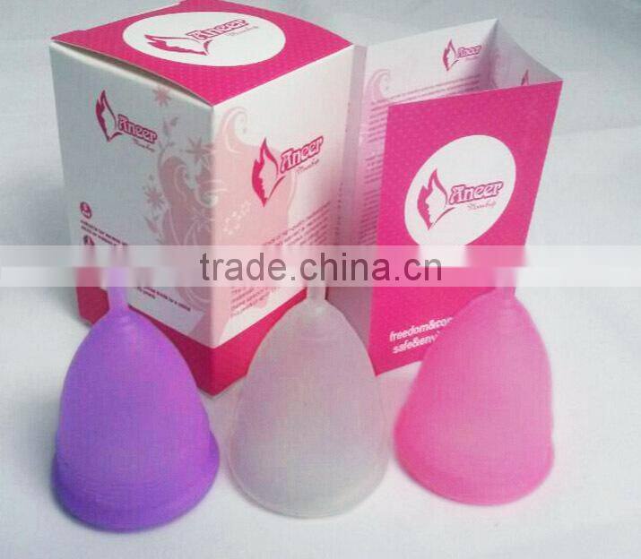 Hotsale silicone period cup/ladycup