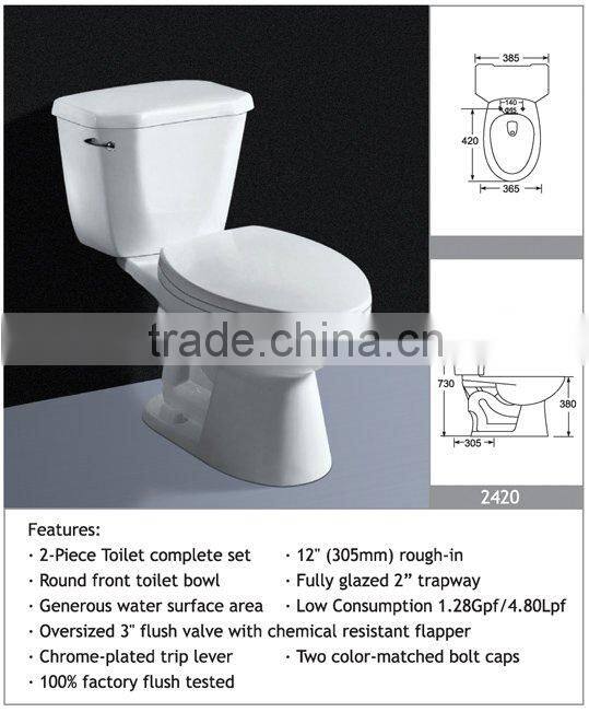 cUPC HET Toilet Bowl