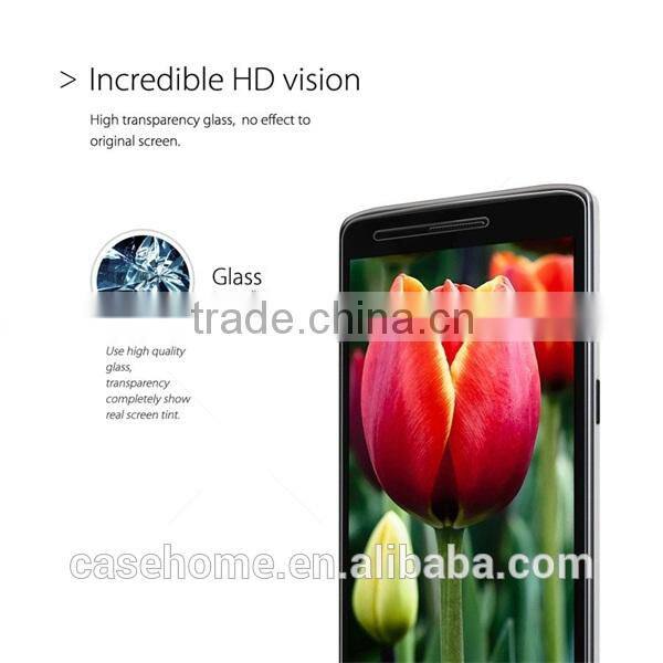 top quality transparent toughened glass protective foils for one plus one