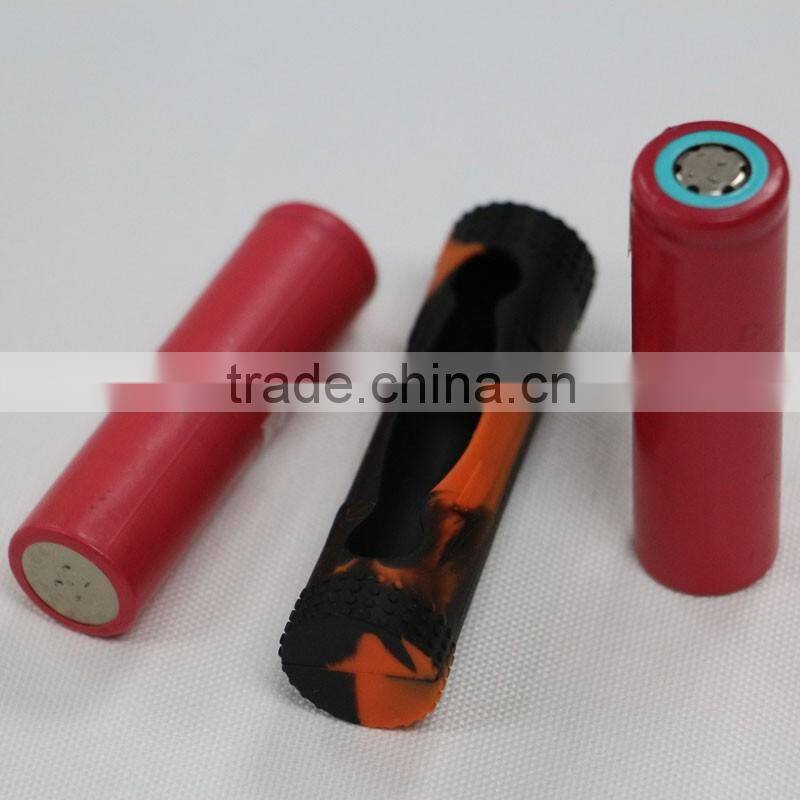 Electronic cigarette box mods 18650 power bank case shockproof 18650 lithium battery rubber bag silicone rubber 18650 case cover