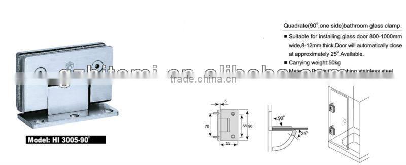 stainless steel glass bracket