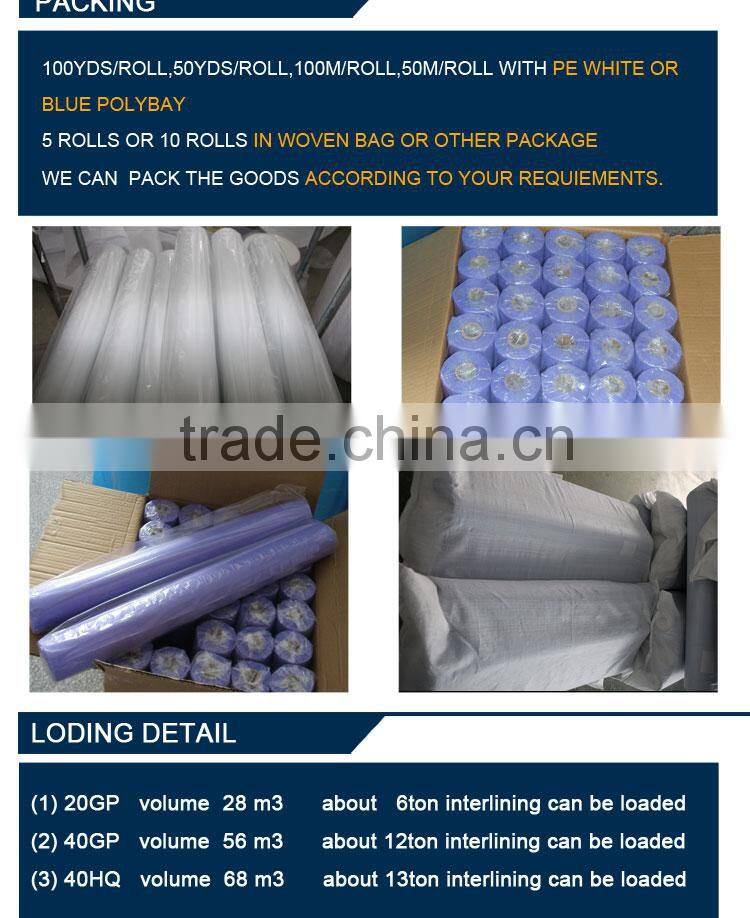 blue 100% polyester non woven fresh flower wrapping paper