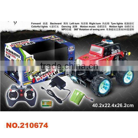 plastic toy rc car / dancing car /hot toys
