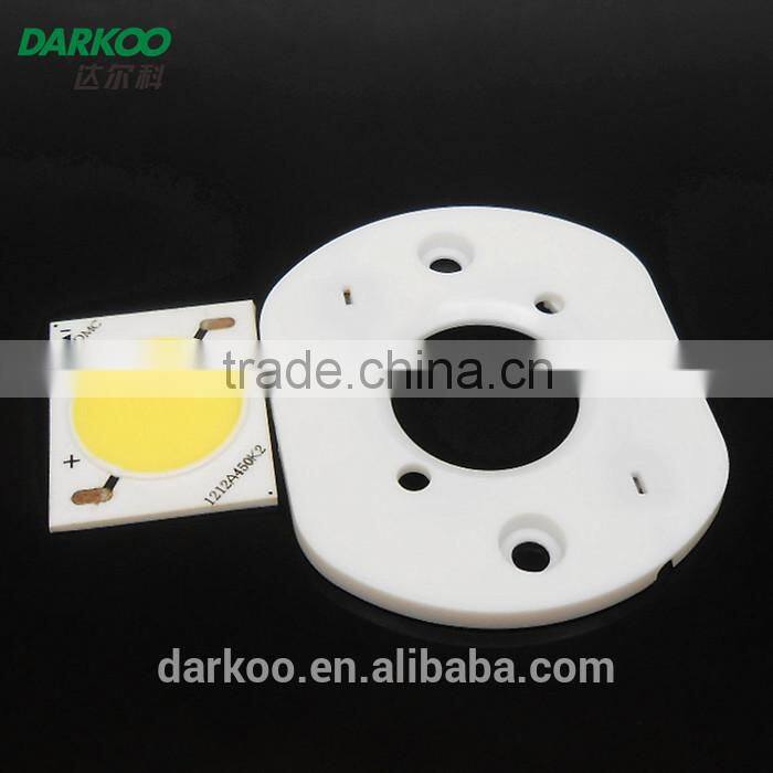 New Seoul free solder led reflector with lens COB reflector COB lens DK8512-R&L-FS for downlight 8 degree