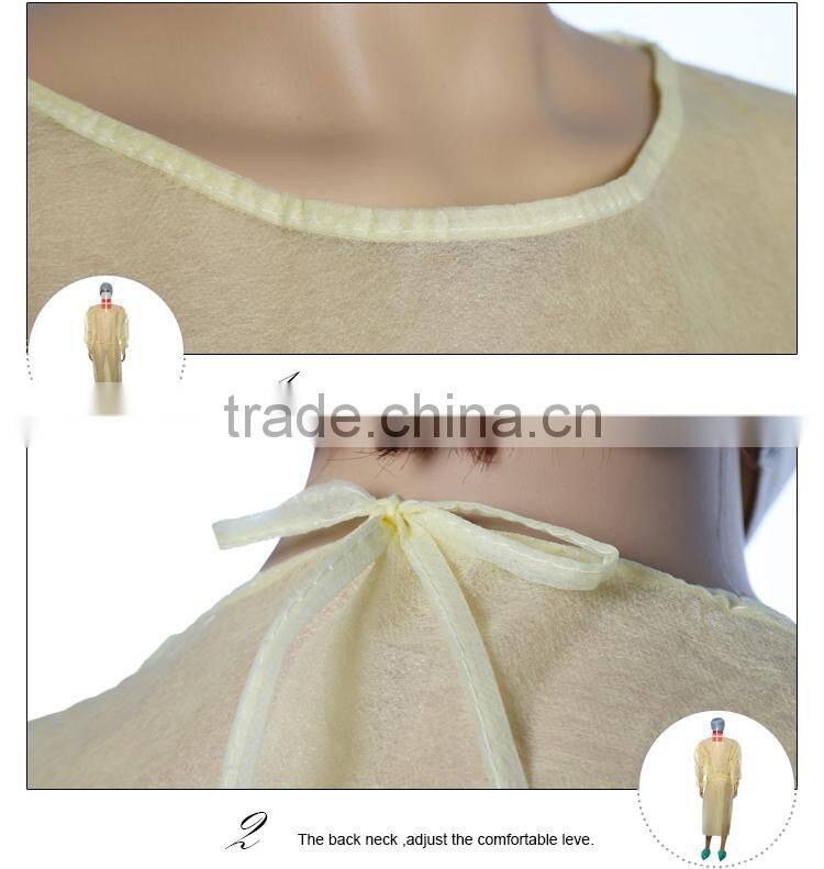 dental isolating patients operating gown