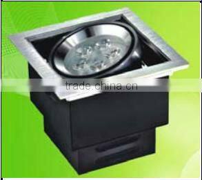 7W/14W/21W fashion LED Grille Light Housing solar Parts