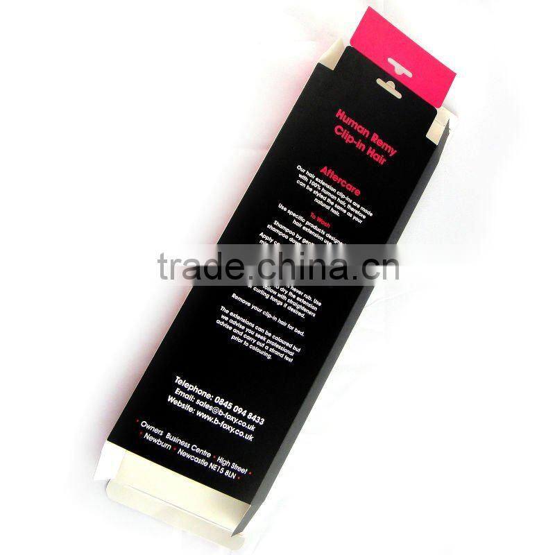 exquisite hair extension box