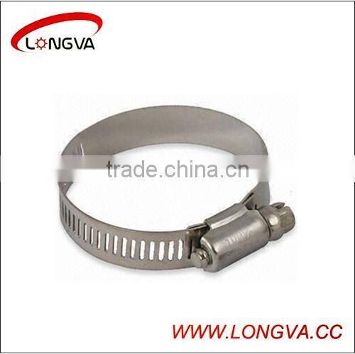 factory price America type stainless steel pipe fitting hose clamp