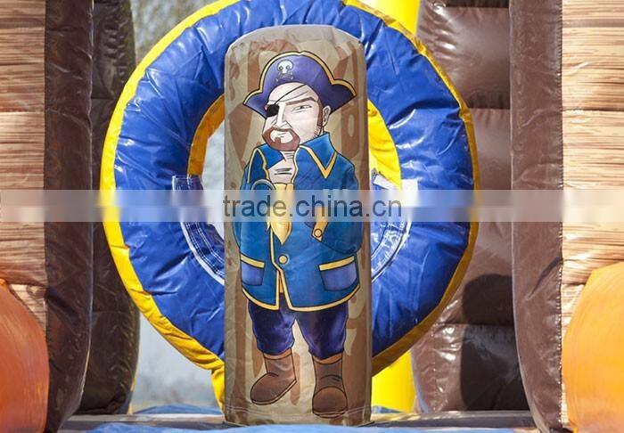 Giant inflatable pirate ship water park slides for sale water park equipment price water fun park