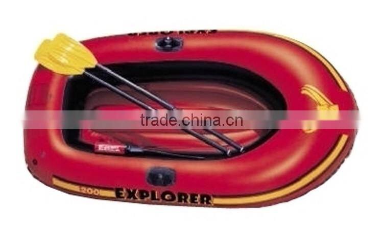 Cheap two person PVC inflatable paddle boat