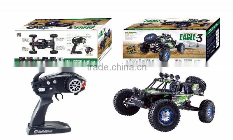 Best seller desert eagle remote control car rc truck with buggy kit for sales