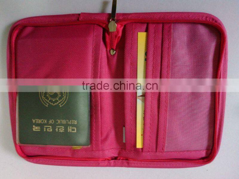 wholesale Waterproof durable carbon fiber leather passport holder