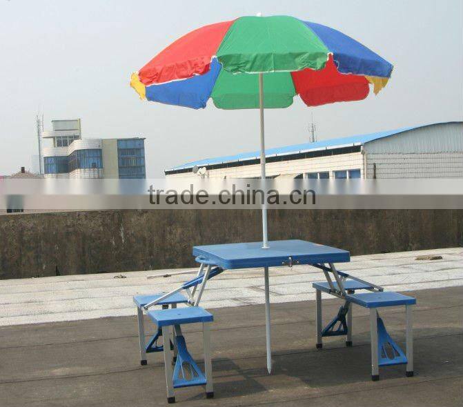 PP folding table dining table and PP chair