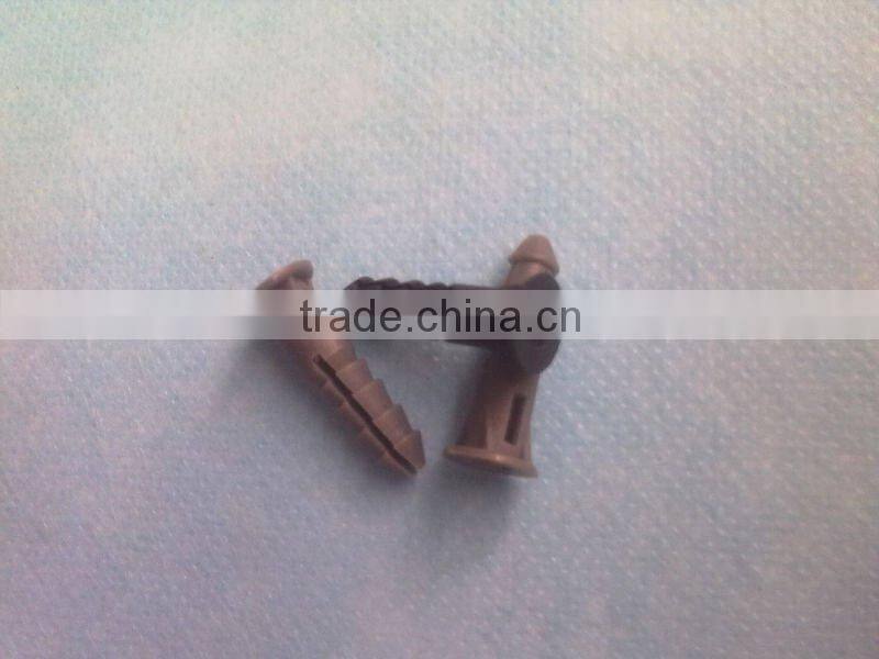 plastic colorful gecko screw