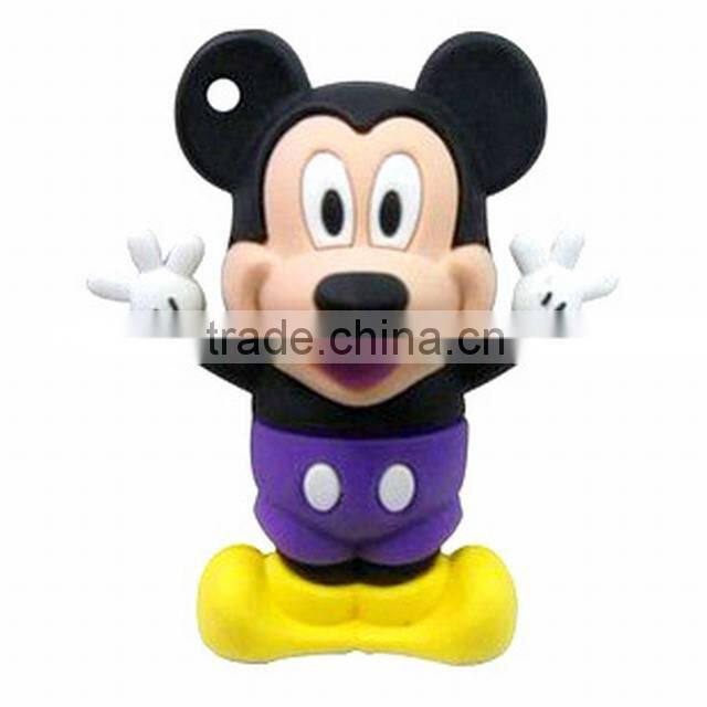 Cartoon custom usb flash drive