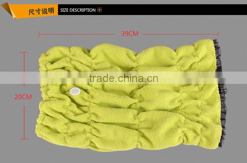 customized Multi-functional Cylindrical elastic dry hair cap