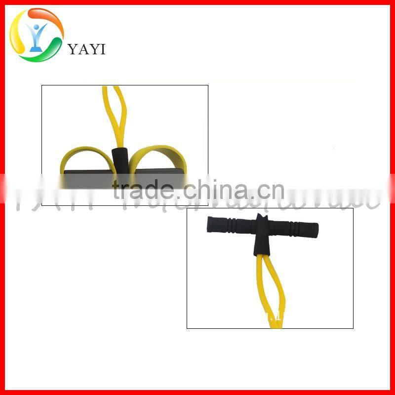 Sports Fitness Slimming Device Latex Foot Abdomen Trainer