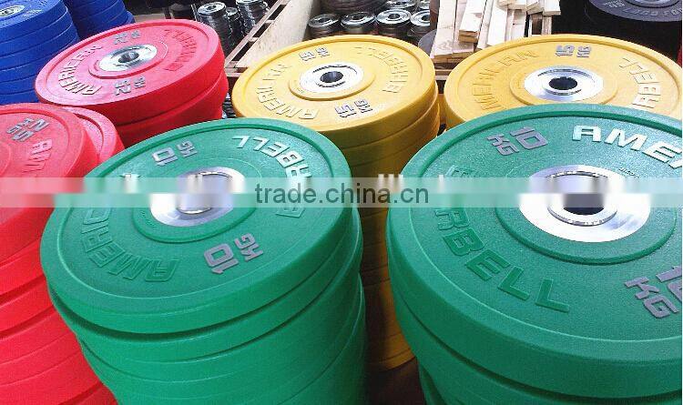 PU (CPU) whole Weight plate/olympic weight plate/coated competition weight plate/bumper plate/quality plate