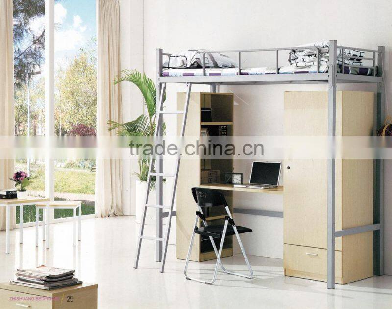 Steel school student apartment bed