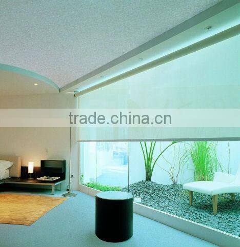 UV protection white coating roller blinds fabric