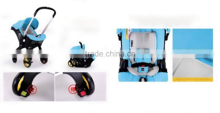 3 in 1 multi-functional baby carriage with Baby carry basket ,car seat,baby stroller