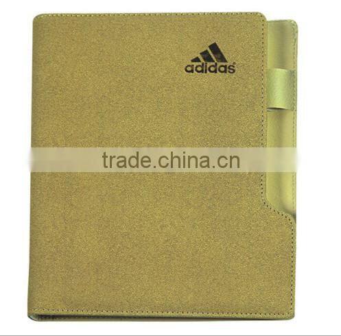 Top quality exercise note book , custom note pad book with pen